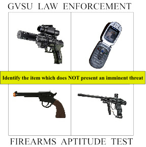 Law enforcement identification test